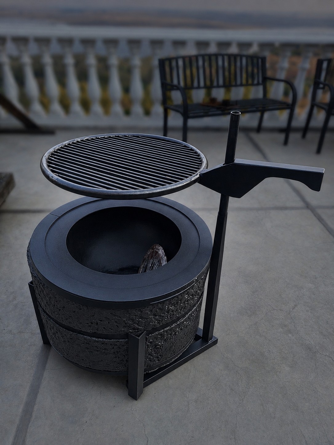 Smoke Buster Flamegrill Kit heavy cooking grid