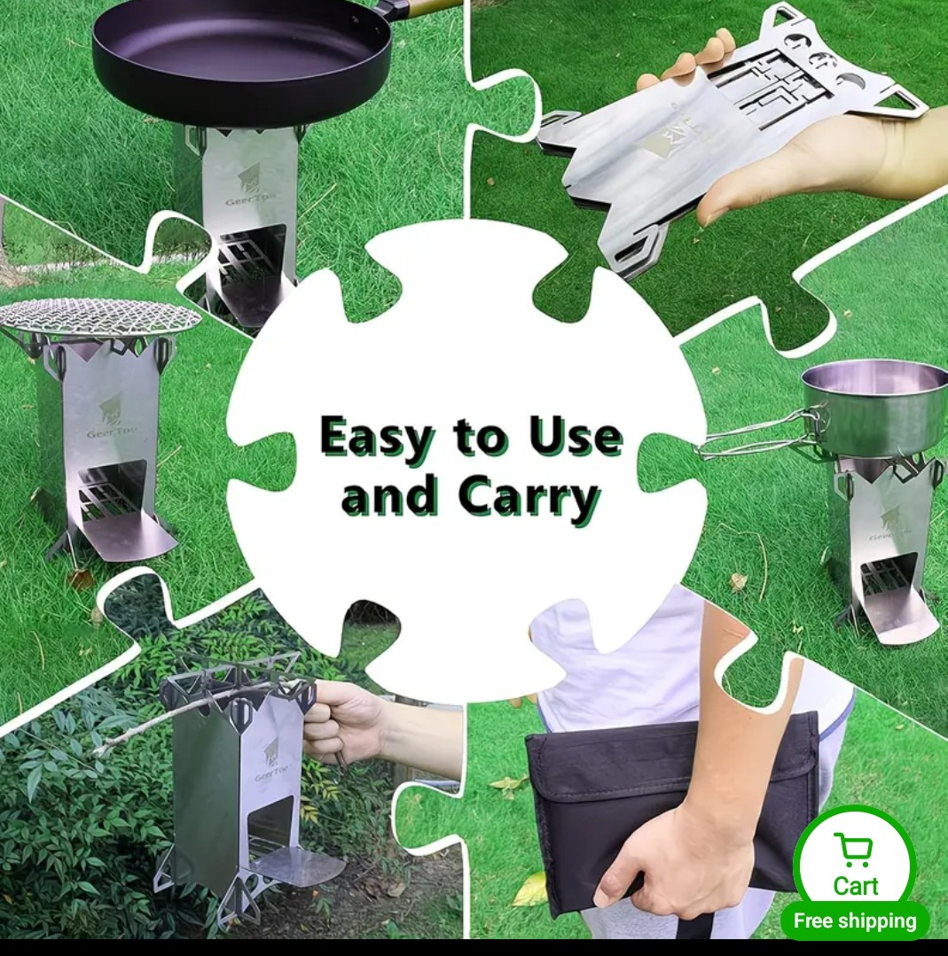 Temu stainless rocket stove comparison